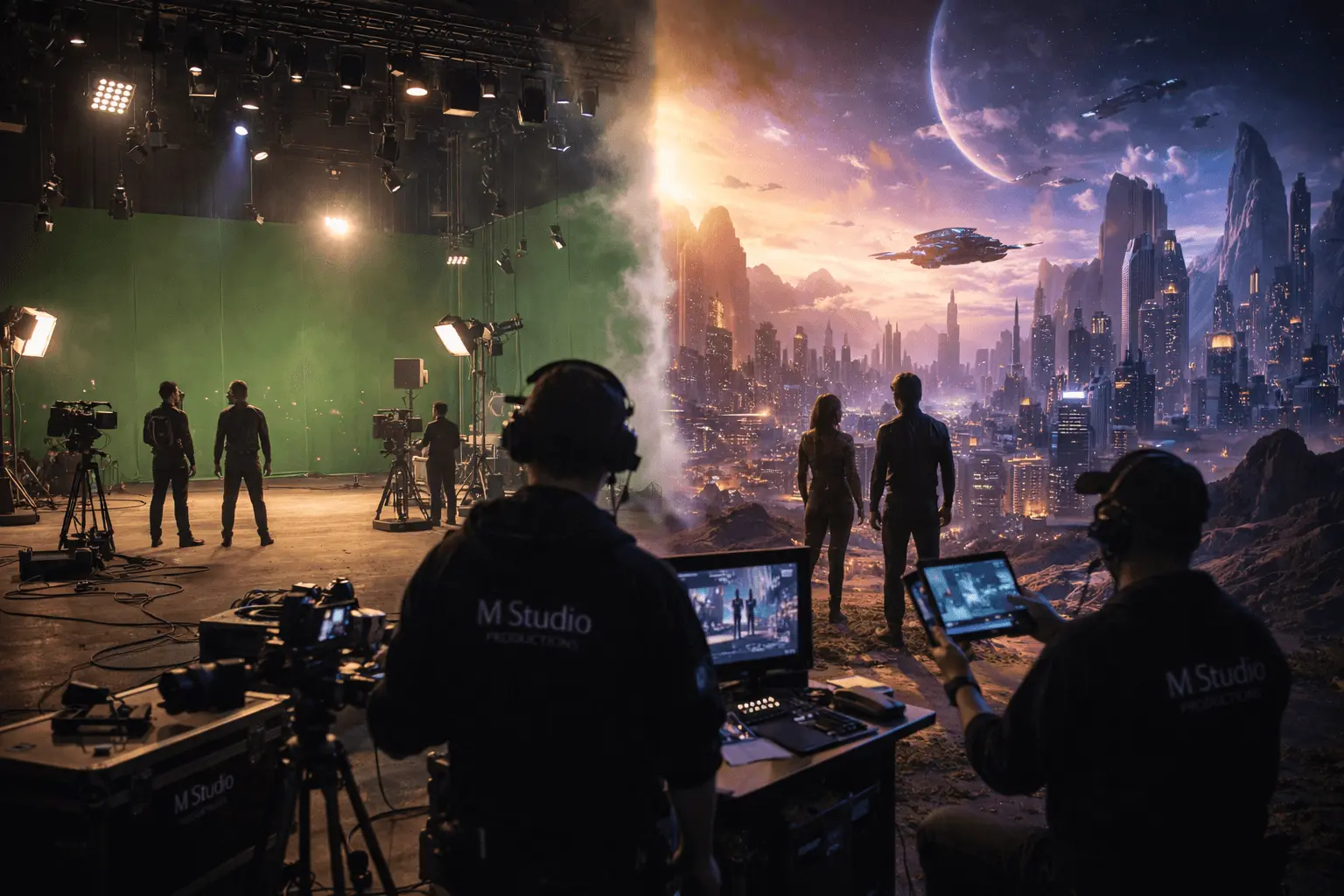 4K cinematic reference frame generation for VFX artists