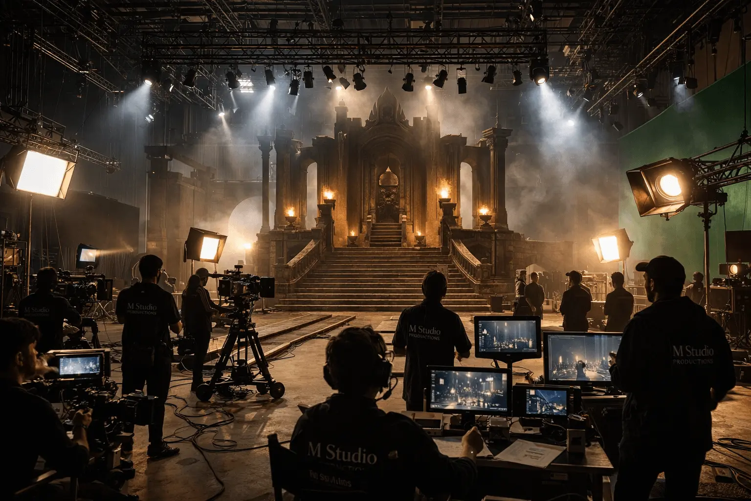 Automated screenplay pre-visualization with concept frames