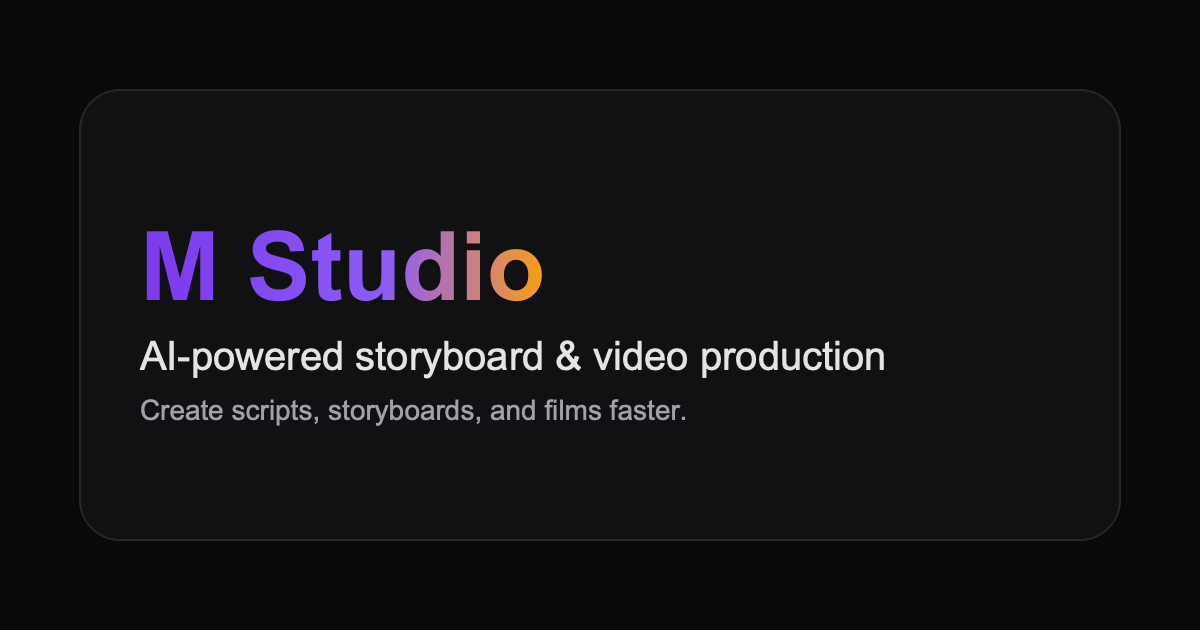 AI Voice & Narration - Professional Voiceover | M Studio